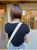 切りっぱなしボブ