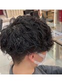 スパイラルパーマ