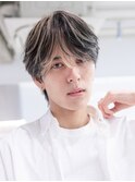 メンズパーマ/メンズマッシュ/韓国マッシュ/ダークアッシュ