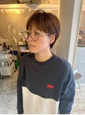 【hhair 四条大宮】耳掛けスリムショート