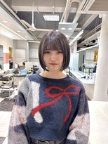 テテ(TETE) ボブ/顎下ボブ/グレージュカラー