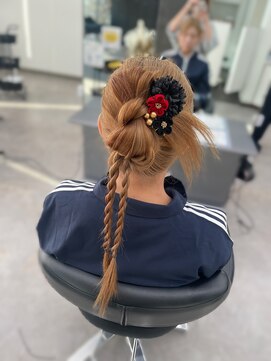 ガルボヘアー 桟橋店(garbo hair) 卒業式セットカチモリヘアアレンジヘアセット
