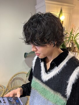 アムネシア 名古屋栄(AMNESIA) 《名古屋栄》メンズミディアムパーマ！