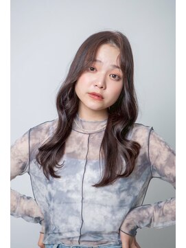 ルフュージュ バイ プロデュース 相模大野店(Refuge by Produce) チョコレートブラウン/ゆるふわウェーブ