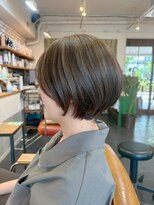 ポタム 東中野(potamu)&nbsp;ショートボブにハイライト