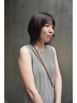 カシ 中目黒(CASI) ミニボブ /抜け感カラー /似合わせボブ /自然体ヘア