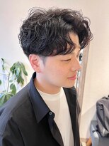 メルト 吉祥寺(melt)&nbsp;【早坂駆留】メンズパーマ吉祥寺 ニュアンスパーマ センター分け