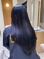 コンティロミー(CONTI ROMMY.)&nbsp;髪質改善トリートメント縮毛矯正ブルーダブルカラーロング本厚木