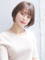 ルアン 上通り(ruen) 大人可愛い 丸みショートボブ ruen 熊本 田口紗羅