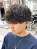 【メンズ】Men'sカット＋ツイストスパイラルパーマ＋2step TR ￥12500