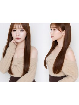 【髪質改善カット】mm単位の似合わせで小顔＆透明感◎なりたいイメージに合わせてカットいたします♪
