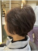 富士見ヶ丘ショートくびれショートイルミナカラー顔周りレイヤー