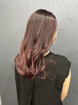 プライズ アイリス 池袋東口店(prize Iris) ピンクハイライトカラーグラデーションカラー池袋韓国ヘア