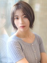 キュウ トゴシコウエン(CUE TOGOSHI-KOEN) くびれ外ハネレイヤーボブ/艶々ウルトワTR/20代/30代/40代