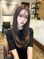 ハニー(HONEY by Chord)&nbsp;【久保田】シアベージュ×レイヤー