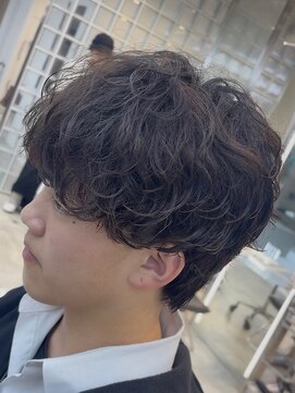 フィフス 渋谷(fifth) 渋谷波巻きツイストスパイラルシャドウルーズパーマツーブロック