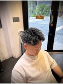 ピンパーマアップバング