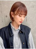 レイヤー/ネビージュ/韓国ヘア/イメチェン/縮毛矯正/中野/