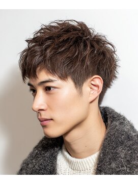 バグズ ヘアデザイン 桔梗が丘店(Baguz HAIR DESIGN) 無造作スパイラル×メンズパーマ