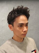 ワンワンオー バーバーショップ 長浜店(@110 BARBER SHOP)&nbsp;スパイキーショート×アップバング