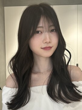 テクネ 天神大名(techne) 天神大名今泉ロングハッシュカット小顔くびれ顔まわりレイヤー