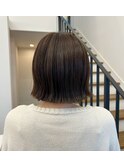 大人フェミニンボブ/ボブカット/ベージュカラー