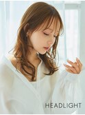 くびれ小顔似合わせ大人ミディアムレイヤーウルフイメチェン韓国