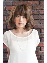 ヴィコロ(vicolo) マッシュバングのワンカールミディ