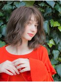 ふんわりカラーで可愛らしさUP可愛らしさUP☆