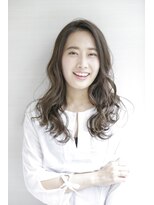 ルルディ バイ アフロディーテ銀座(luludi by APHRODITE)&nbsp;グレージュカラー/シルキーベージュ/斜めバング/銀座/髪質改善