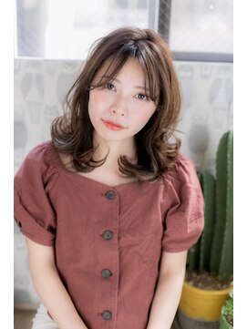 ハイル(Heil) 【Heil】　伸ばしかけでも可愛いパーマスタイル