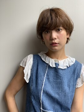 ブラウヘアアンドケア(care) 重軽ショート&スターダストアッシュ