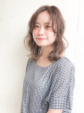 ルティア 池袋(Lutia) ゆるふわウェーブパーマスタイル
