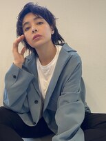 ニコットヘア(nicotto hair)&nbsp;黒髪でハンサムショート★ウルフレイヤースタイル