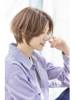 ミチオ ノザワ ヘアサロン ギンザ(Michio Nozawa HAIR SALON Ginza)&nbsp;似合わせカット×耳かけくびれショート【瀧上丈司】
