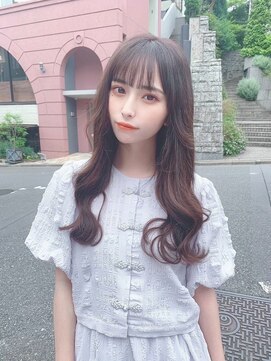 グロウ 秋葉原(grow) プルエクステ×大人ブラウン_gaa3729