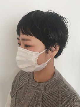 スマイロンナイロン ヘアー(smile on nylon hair) 黒髪ショート