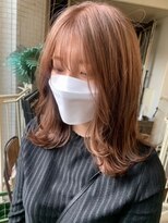 韓国/前髪/ダブルカラー/髪質改善/学割U24[下北沢/下北沢駅]