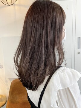 イコ 表参道原宿(ico) ラベンダーブラウン レイヤー イルミナカラー