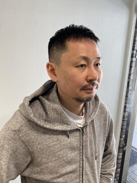 ドルクス 日本橋(Dorcus) 日本橋神田茅場町水天宮40代男性髪型　メンズ美容室　床屋
