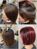 モイ(moy)&nbsp;脱白髪染め/白髪ぼかし/ハイライト/グラデーションカラー/浅草