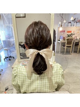 ドット ヘアー(dot.hair) ヘアアレンジ