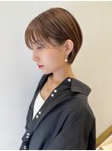 ショートショコラアッシュバニラベージュエアリーカールt523