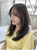 ワンカールでかわいいフローカット