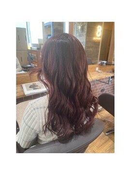 エイト アゲオ 上尾店(EIGHT ageo) 【EIGHT上尾】お客様スタイル_デザインカラー_セミロング1