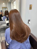 ドロシー 郡山桑野店(Dorothy)&nbsp;イメチェンハッシュカットフルバング似合わせレッドブラウン