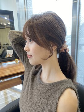 アリスバイアフロート 自由が丘(ALICe by AFLOAT) 小顔顔まわりカット