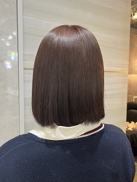 エルバイラビス 大宮(elu by lovis) 《Ami》ピンクブラウン/ダブルカラー/初カラー/韓国/大宮