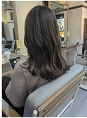 レイヤーカット×艶髪カット