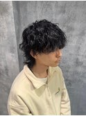 今期トレンドのウルフパーマスタイル